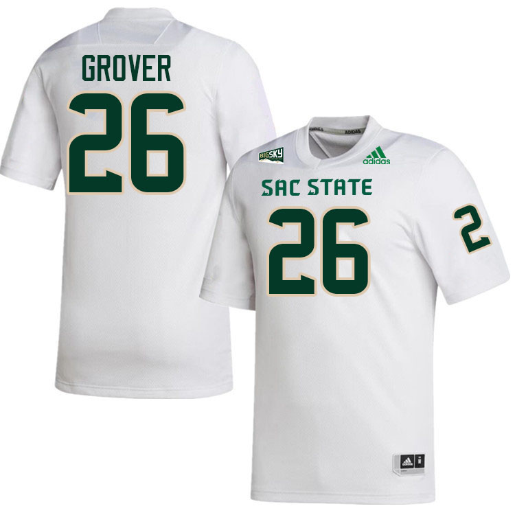 Anderson Grover SAC State Jersey,Sacramento State Hornets #26 Anderson Grover Jersey-White Anderson Grover SAC State Jersey,Sacramento State Hornets #26 Anderson Grover Jersey-White